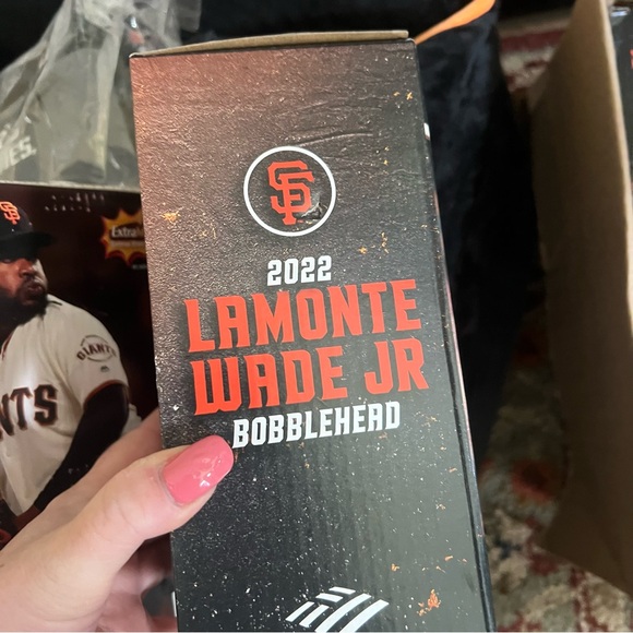 Lamonte Wade Jr San Francisco Giants 2022 Bobblehead. New, open box - Picture 3 of 6